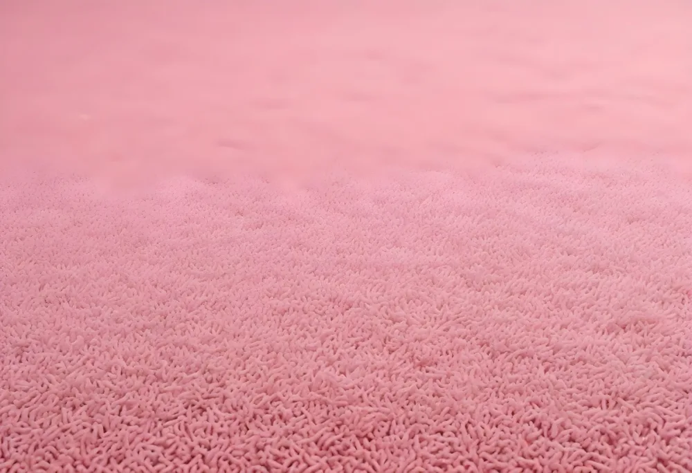 Minimal Soft Studio Light Photography A Close Up View Of A Soft Textured Pink Carpet Or Rug With A Subtle Pattern High Detail Solid Bold Color Background 26 34aa