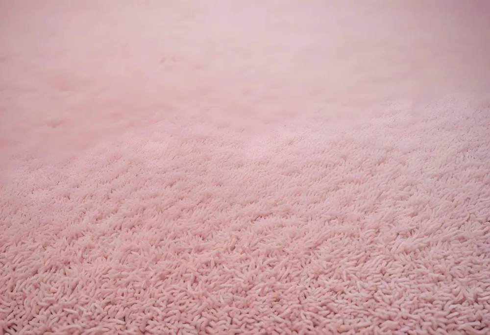 Minimal Soft Studio Light Photography A Close Up View Of A Soft Textured Pink Carpet Or Rug With A Subtle Pattern High Detail Solid Bold Color Background 31 85ec