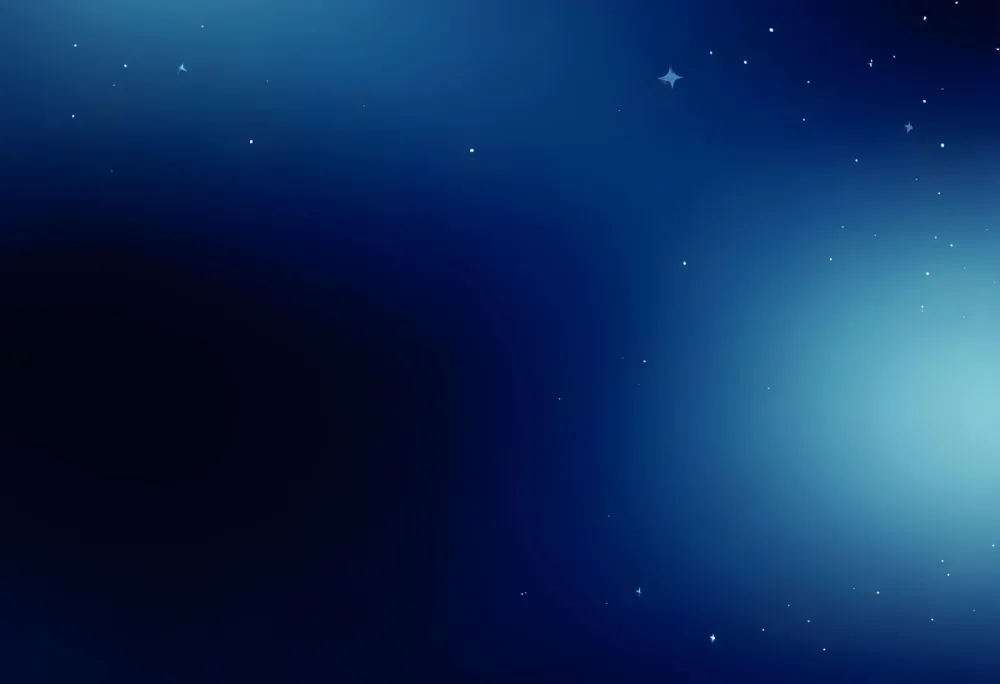 Minimal Soft Studio Light Photography A Dark Blue Gradient Background Featuring A Light Blue Gradient With Stars Scattered Across High Detail Solid Bold Color Background 56