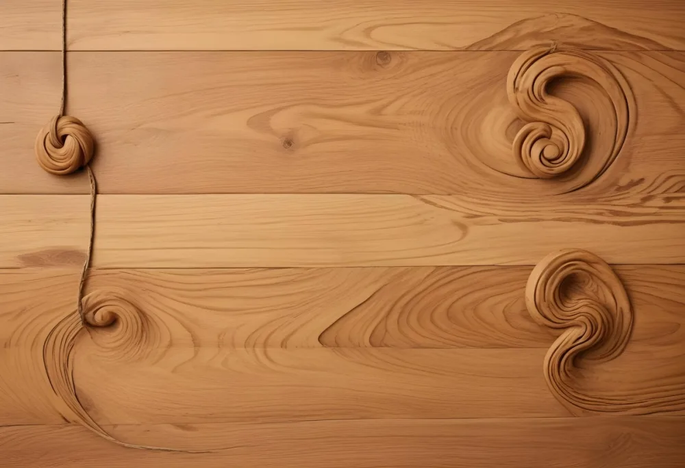 Modernist Style Wooden Surface With Natural Grain Patterns And A Small Knot Art Nouveau Soft Colors 11 Bcdc