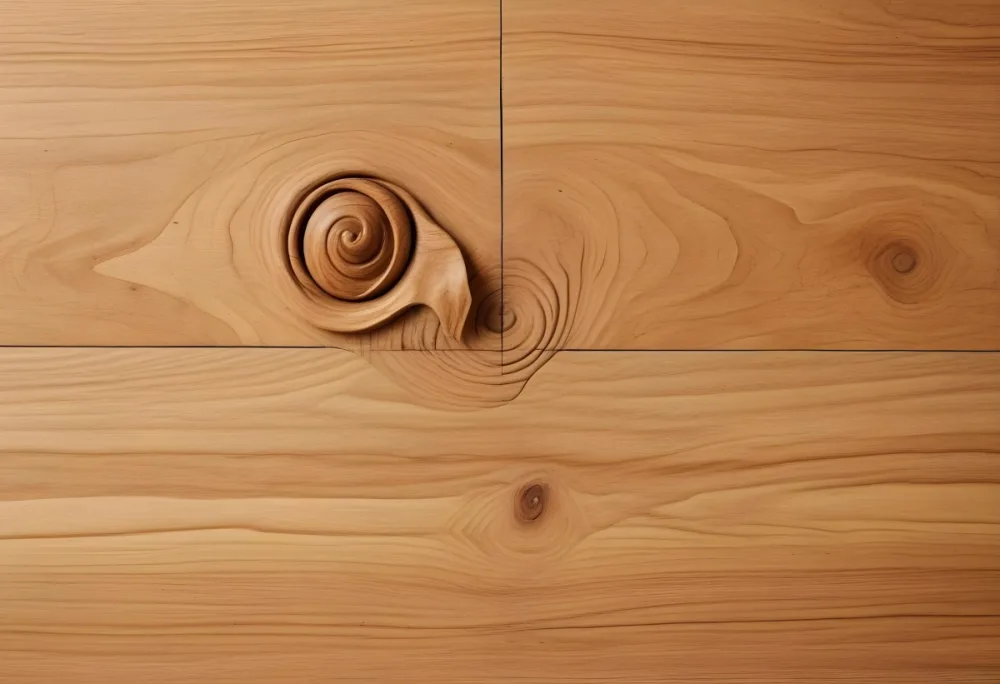 Modernist Style Wooden Surface With Natural Grain Patterns And A Small Knot Art Nouveau Soft Colors 15 05ac