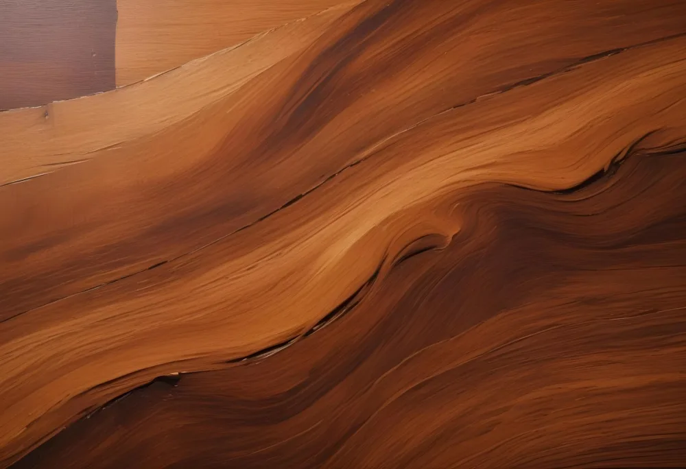 Oil Painting A Close Up View Of A Wooden Surface With A Rich Brown Color Featuring Fine Grain Patterns And A Smooth Texture The Wood Appears Polished And Uniform With Subtle Variations In Shade Creative Extremely D 20 90e8
