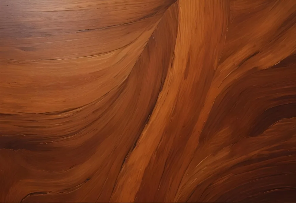 Oil Painting A Close Up View Of A Wooden Surface With A Rich Brown Color Featuring Fine Grain Patterns And A Smooth Texture The Wood Appears Polished And Uniform With Subtle Variations In Shade Creative Extremely D 3 Fb41