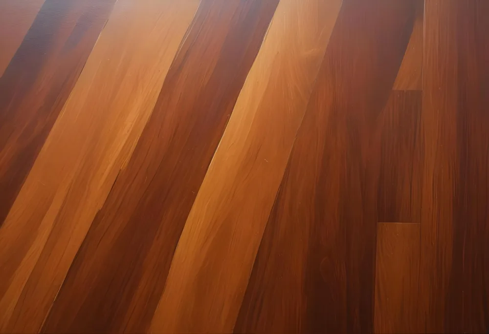 Oil Painting A Close Up View Of A Wooden Surface With A Rich Brown Color Featuring Fine Grain Patterns And A Smooth Texture The Wood Appears Polished And Uniform With Subtle Variations In Shade Creative Extremely D 8 3457