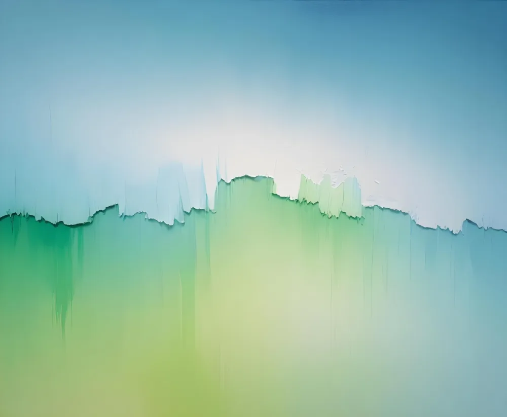 Oil Painting A Gradient Background With Light Blue At The Top Transitioning To White In The Middle And Light Green At The Bottom Creative Extremely Detailed Brush Stroke 62 5e3a