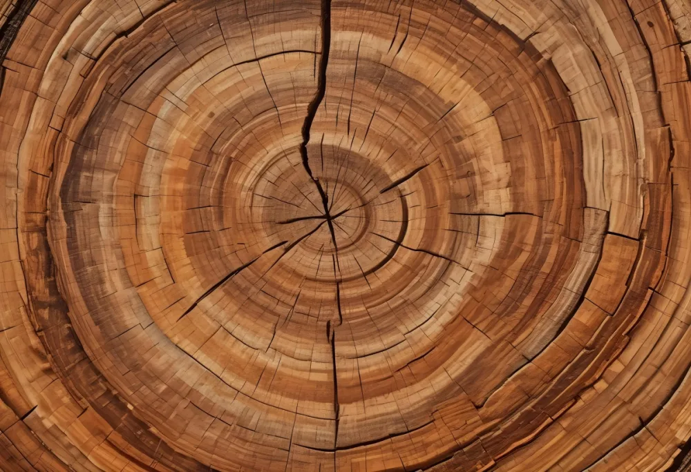 Oil Painting Close Up Of A Cross Section Of A Tree Trunk Showcasing Concentric Growth Rings In Various Shades Of Brown With Visible Patterns And Grain Patterns Creative Extremely Detailed Brush Stroke 25 C3b6