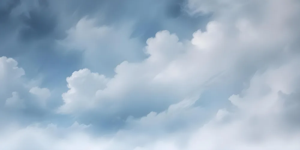 Oil Painting Cloudy Blue Sky With Wispy White Clouds Creative Extremely Detailed Brush Stroke 8 5cfd
