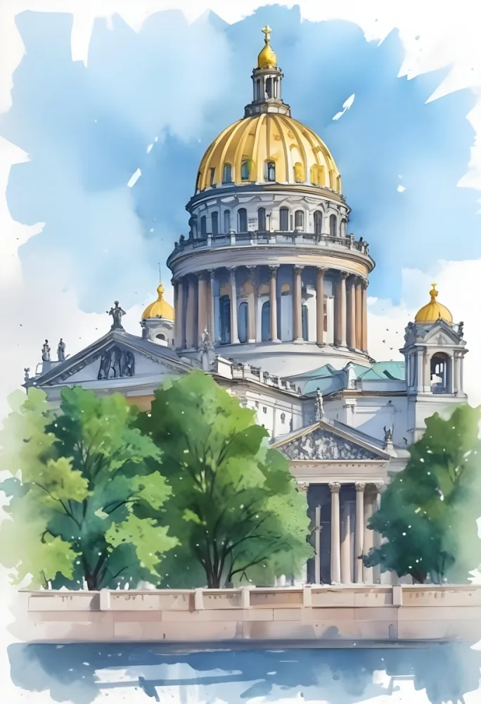 Oil Painting Saint Isaac S Cathedral