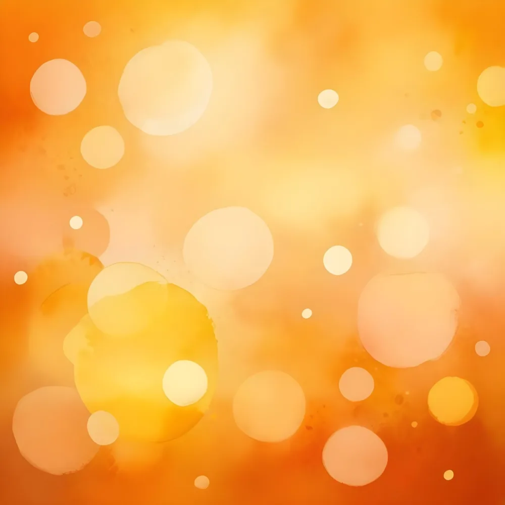 Orange Background With Bokeh Effect Light Spots Of Different Sizes Gradient From Yellow To Orange Soft And Warm Light Abstract Background 30 Ad78