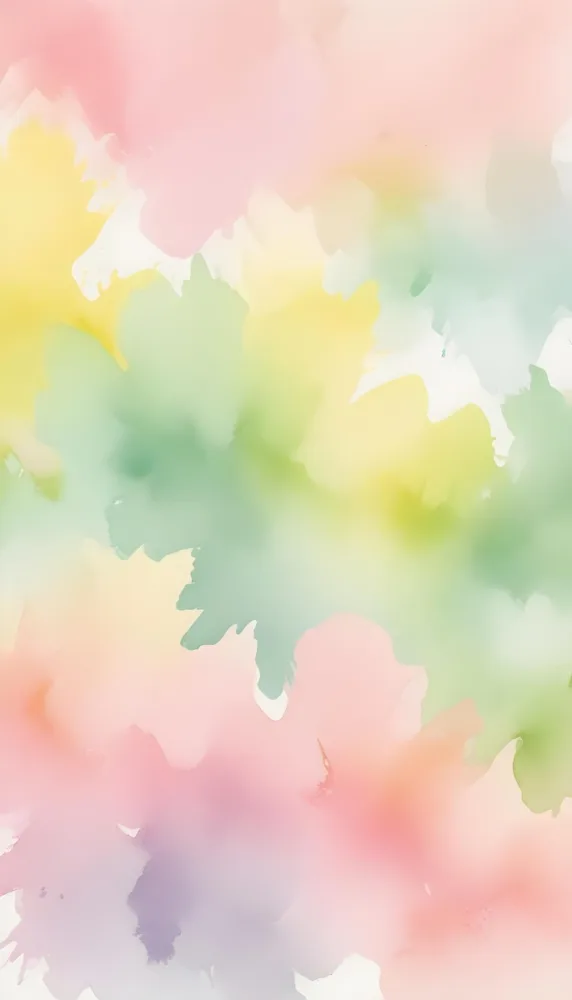 Pastel Watercolor Background With Yellow Pink And Green Hues Blending Together In A Soft Dreamy Texture Creating A Gentle And Calming Effect 25 6d17