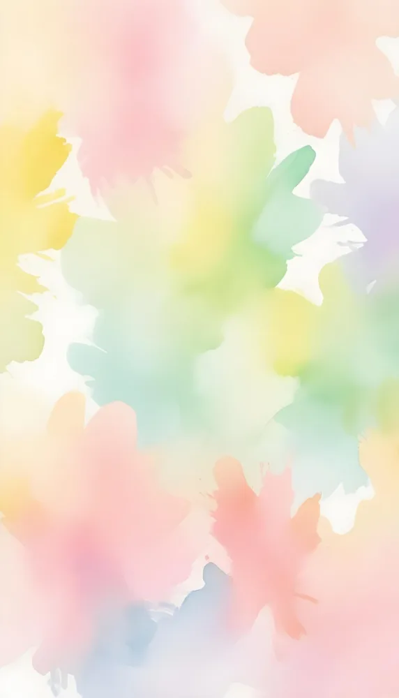 Pastel Watercolor Background With Yellow Pink And Green Hues Blending Together In A Soft Dreamy Texture Creating A Gentle And Calming Effect 26 147f
