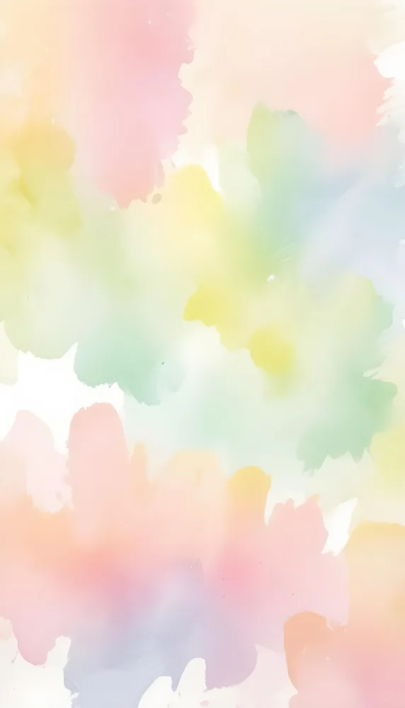 Pastel Watercolor Background With Yellow Pink And Green Hues Blending Together In A Soft Dreamy Texture Creating A Gentle And Calming Effect 33 3e67