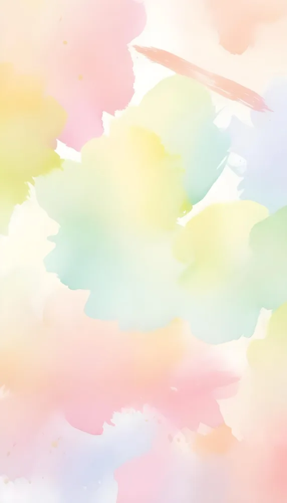Pastel Watercolor Background With Yellow Pink And Green Hues Blending Together In A Soft Dreamy Texture Creating A Gentle And Calming Effect 37 8871