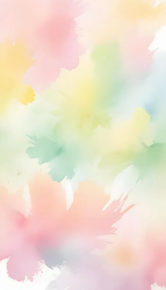 Pastel Watercolor Background With Yellow Pink And Green Hues Blending Together In A Soft Dreamy Texture Creating A Gentle And Calming Effect 38 7974