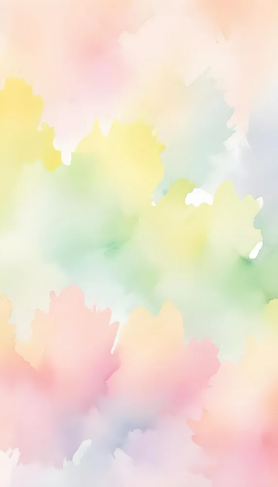 Pastel Watercolor Background With Yellow Pink And Green Hues Blending Together In A Soft Dreamy Texture Creating A Gentle And Calming Effect 6 4389
