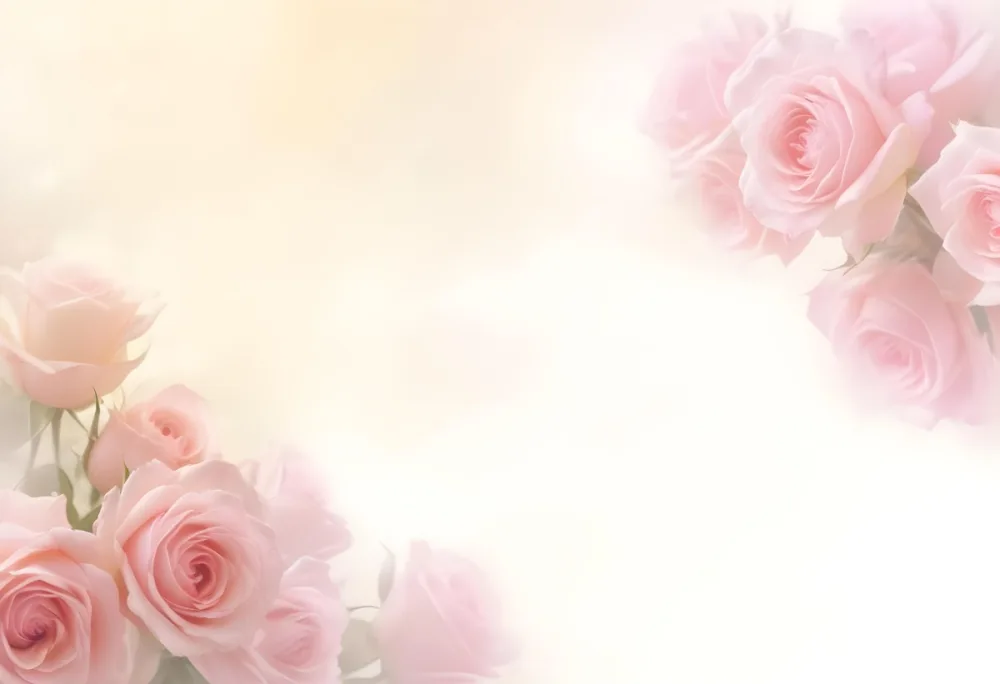 Pink Roses On A Soft Light Background Creating A Delicate Floral Arrangement With A Dreamy Ethereal Quality Suitable For Romantic Or Celebratory Themes 8 E6f8