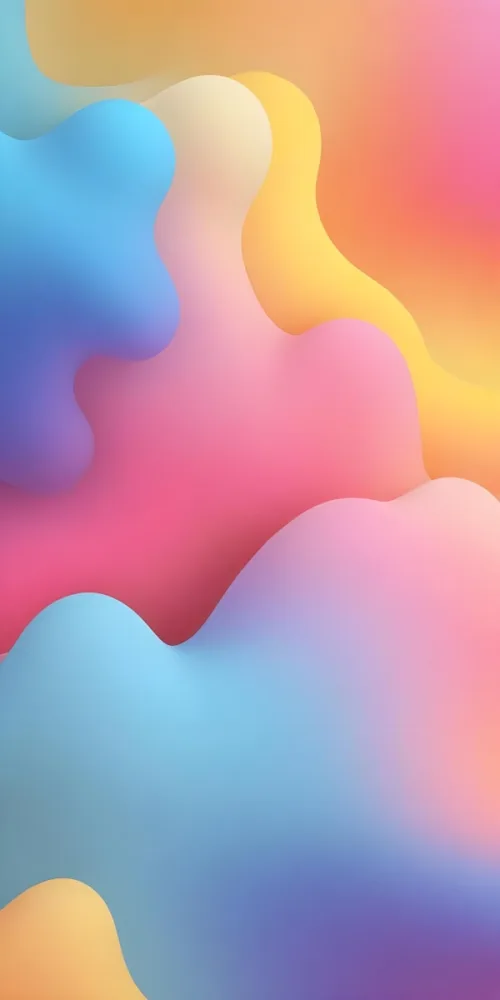Soft Gradient Background Featuring A Blend Of Blue Pink And Orange Hues 134 A43c