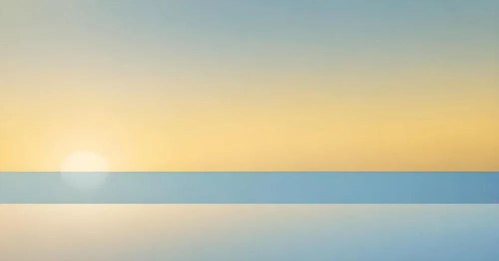 Soft Gradient Background With Blue Sky Transitioning To A Warm Yellow Horizon 1 017d