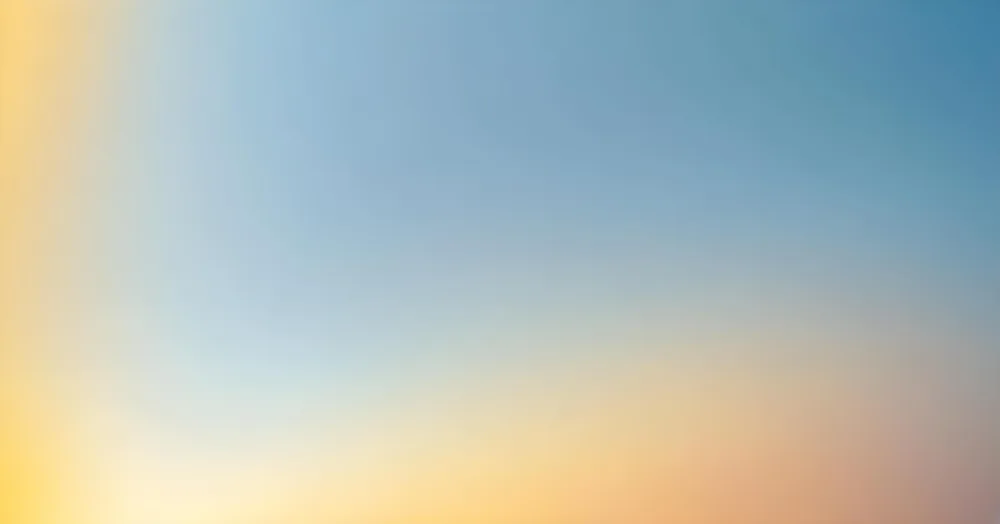 Soft Gradient Background With Blue Sky Transitioning To A Warm Yellow Horizon 8 4b4a
