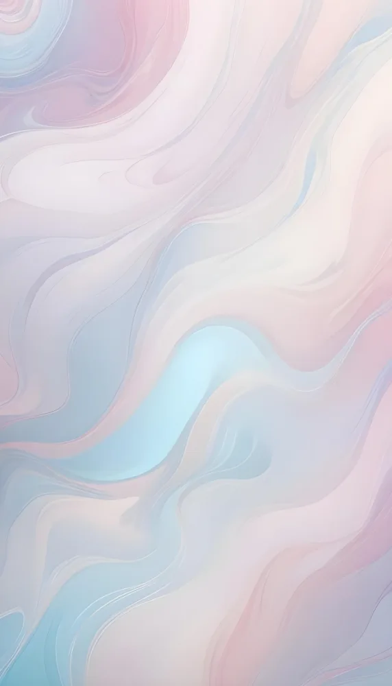 Soft Pastel Colored Abstract