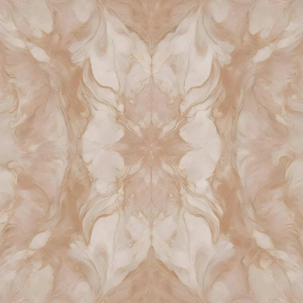 Surreal And Dreamlike Beige And White Marble Textured Surface With A Symmetrical Pattern Saturated Pastel Dreamy Atmosphere Liquid Psychedelic 8 7570
