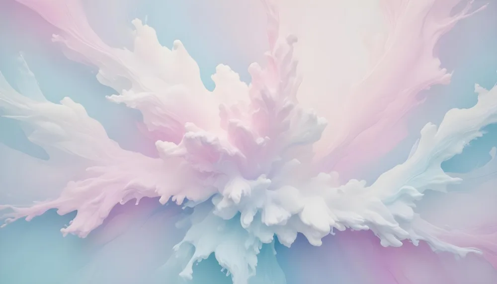 Surreal And Dreamlike Blank White Textured Paper Background Saturated Pastel Dreamy Atmosphere Liquid Psychedelic 19 Cee2