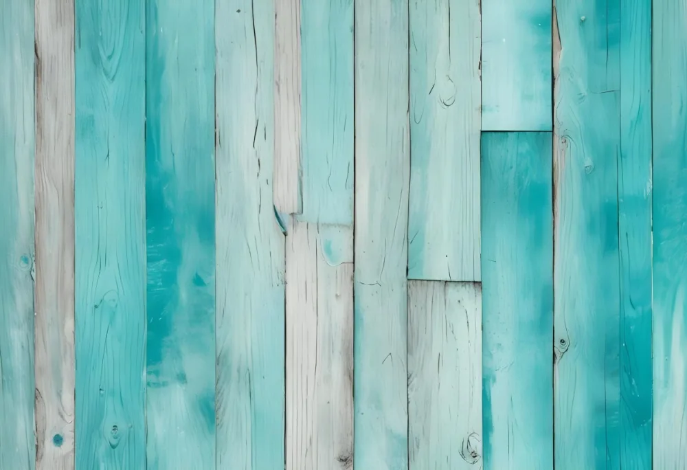 Turquoise Painted Wooden Planks With Visible Wood Grain Creating A Rustic And Textured Background Ideal For A Vintage Or Coastal Themed Design 30 31b0