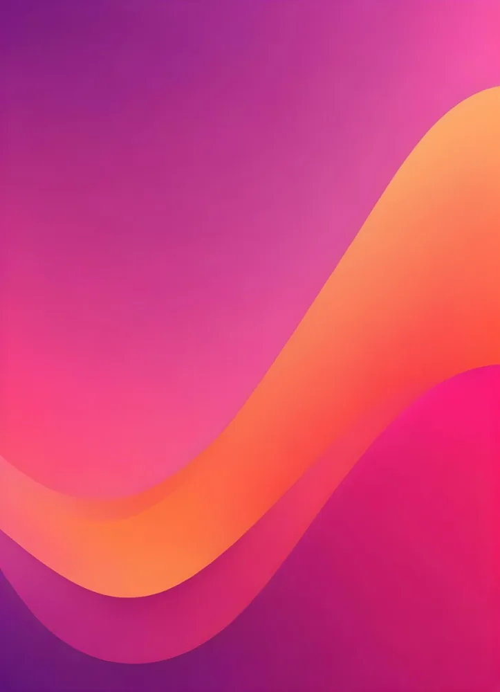 Vibrant Gradient Background Transitioning From Pink To Orange 129 713c