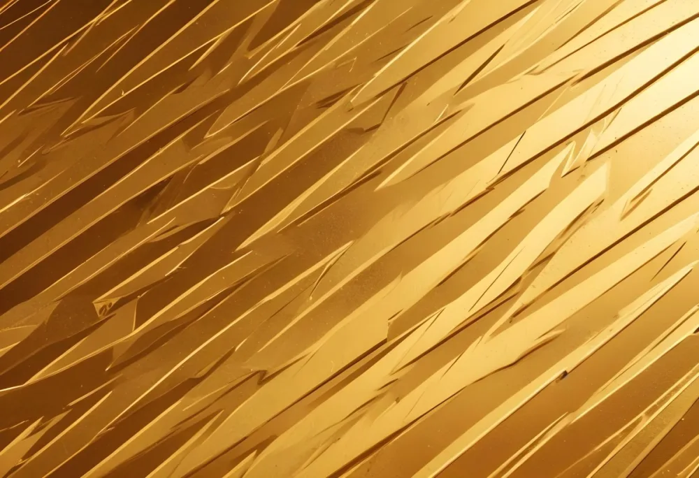 Watercolor Painting Golden Metallic Surface With Diagonal Lines And Reflections Creative Detailed Brush Stroke Minimal Spalsh 74 2428