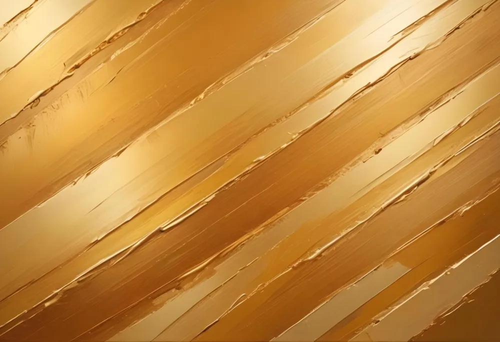 Watercolor Painting Golden Metallic Surface With Diagonal Lines And Reflections Creative Detailed Brush Stroke Minimal Spalsh 98 0c63