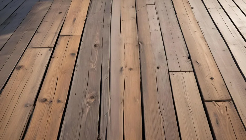 Weathered Wooden Planks With A Diagonal Pattern Of Light And Shadow 24 3090