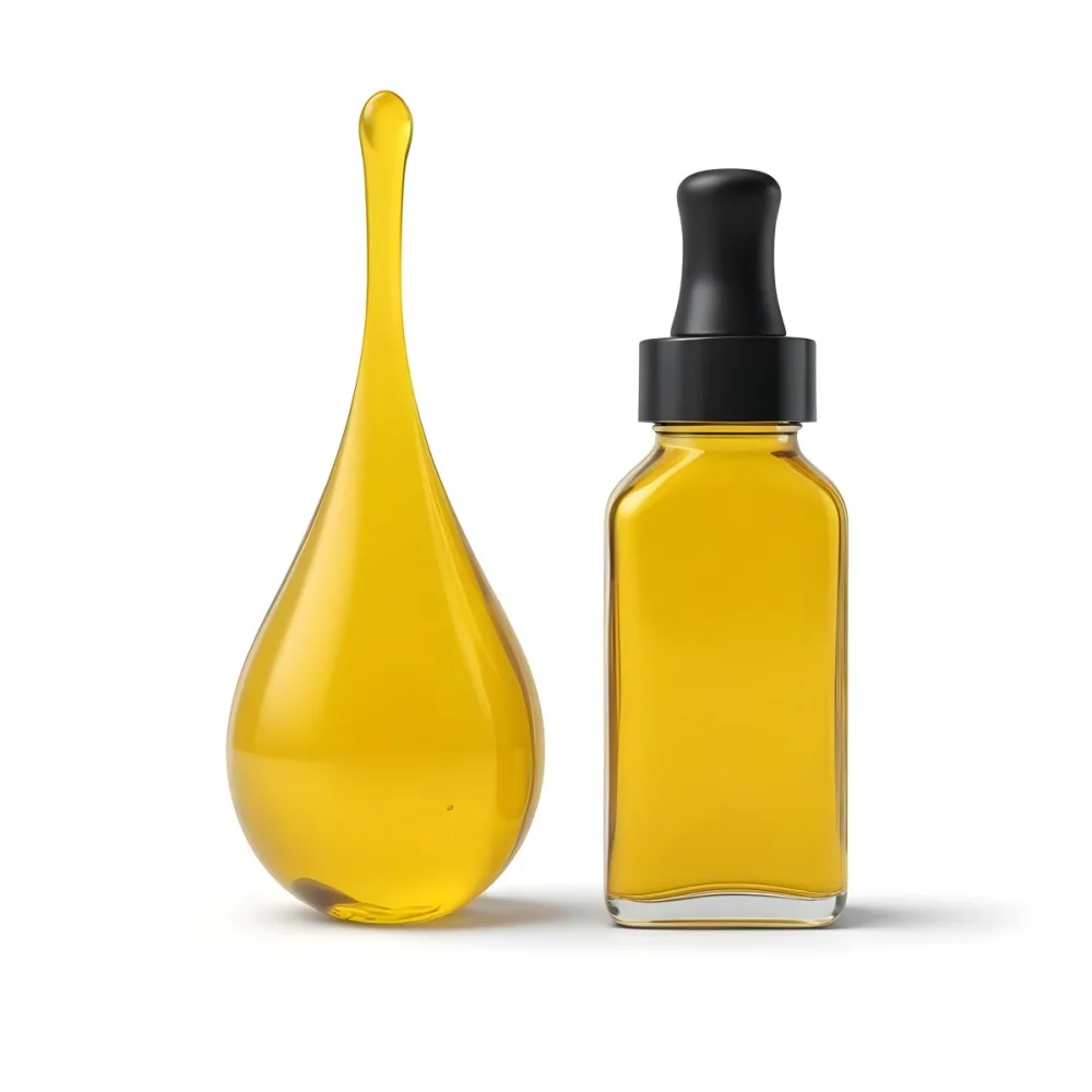 3d Model A Bottle Of Oil With A Dropper And A Drop Of Oil On A White Background Figure Octane Render Volumetric Highly Detailed Videogame Aesthetic 6 Ec4a