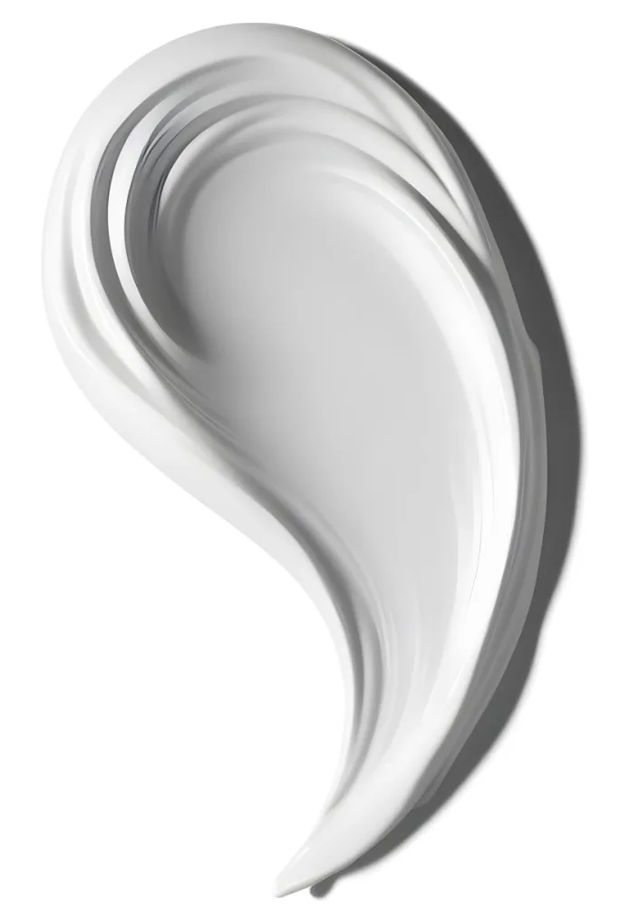 3d Model A Close Up View Of A White Cream Or Lotion Product With A Smooth Swirling Texture In Daylight With A Wooden Background Figure Octane Render Volumetric Highly Detailed Videogame Aesthetic 3 974b