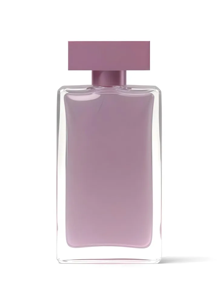 3d Model A Perfume Bottle With A Rectangular Shape And A Pink Liquid Inside On A White Background Figure Octane Render Volumetric Highly Detailed Videogame Aesthetic 48 8864