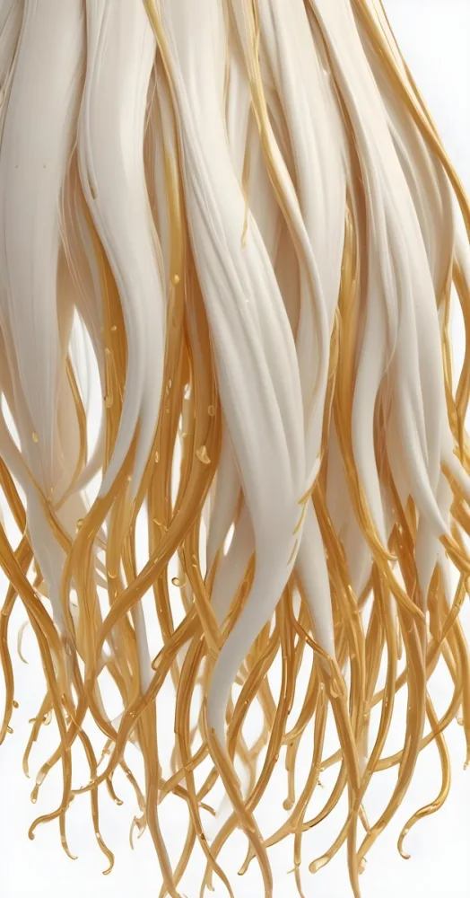 3d Model Hair Follicles With Oil Drops On A White Background Close Up View Of Hair And Scalp Hair Care Concept Hair Treatment Hair Health Figure Octane Render Volumetric Highly Detailed Videogame Aesthetic 16 C635