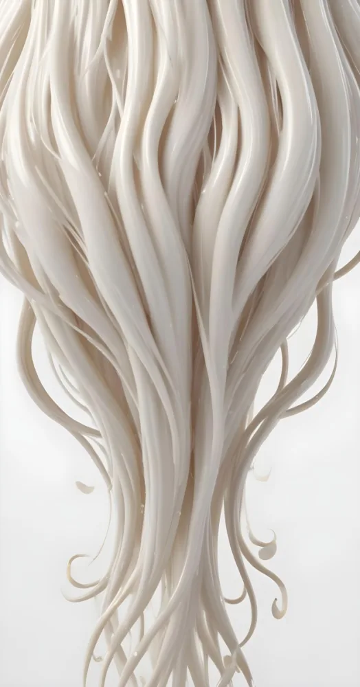 3d Model Hair Follicles With Oil Drops On A White Background Close Up View Of Hair And Scalp Hair Care Concept Hair Treatment Hair Health Figure Octane Render Volumetric Highly Detailed Videogame Aesthetic 23 De08