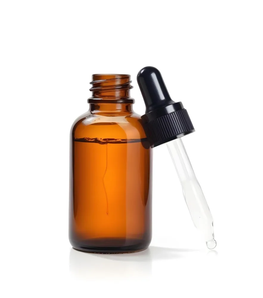 A Brown Glass Bottle With A Dropper Containing A Liquid Substance In A Brightly Lit Room With Sunlight Streaming In 6