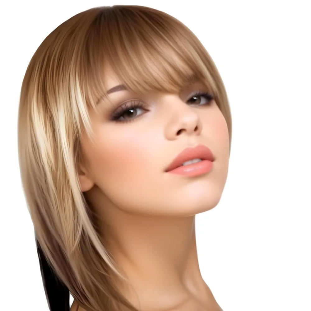 A Caucasian Woman 23 Years Old Light Skin Brown And Blonde Hair White Background 7 3a1b