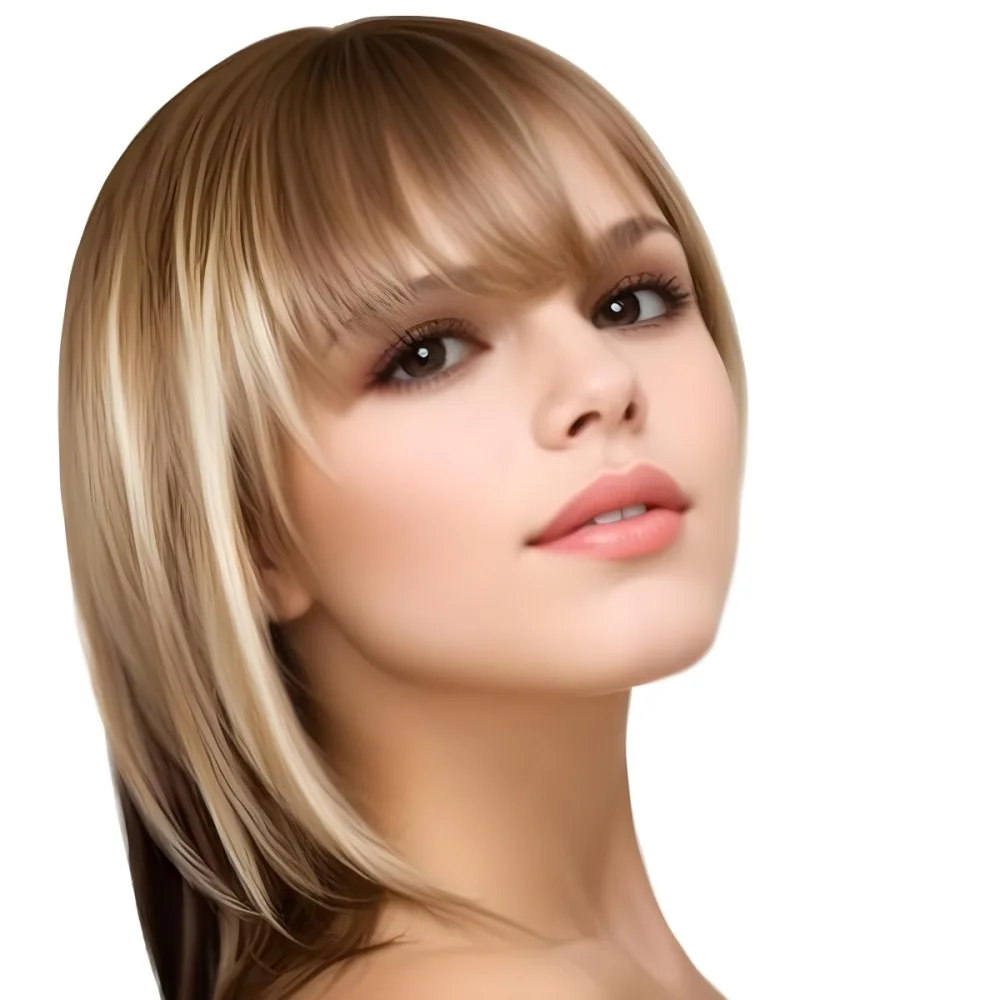A Caucasian Woman 23 Years Old Light Skin Brown And Blonde Hair White Background 8 0f1d