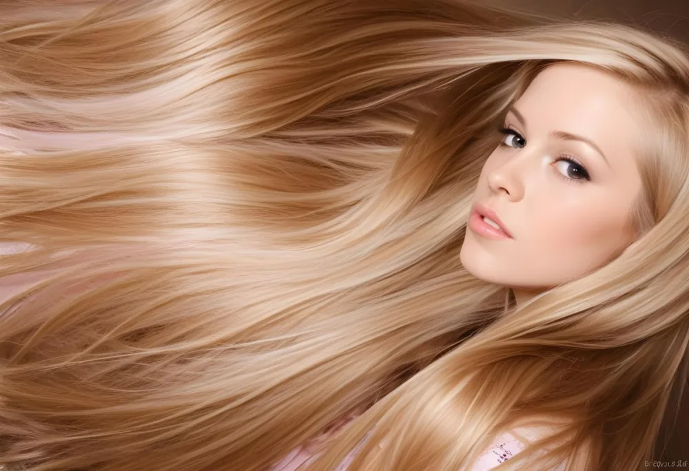 A Caucasian Woman 25 Years Old With Long Blonde Hair Light Skin And Light Pink Lips In A Studio With A Neutral Background 15 724a