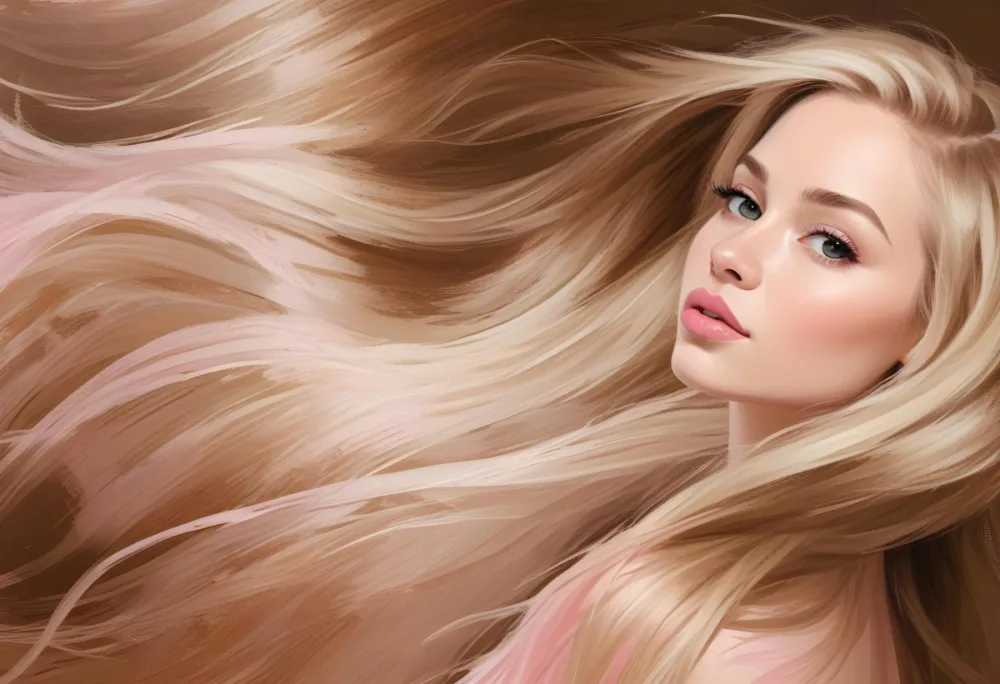 A Caucasian Woman 25 Years Old With Long Blonde Hair Light Skin And Light Pink Lips In A Studio With A Neutral Background 24 139b