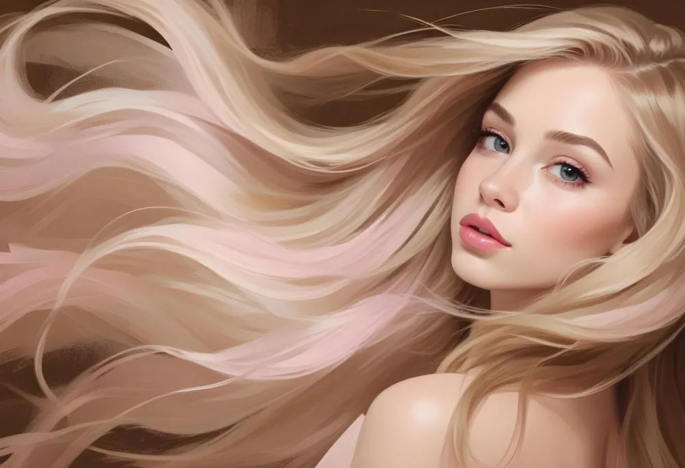 A Caucasian Woman 25 Years Old With Long Blonde Hair Light Skin And Light Pink Lips In A Studio With A Neutral Background 30 Cbb2