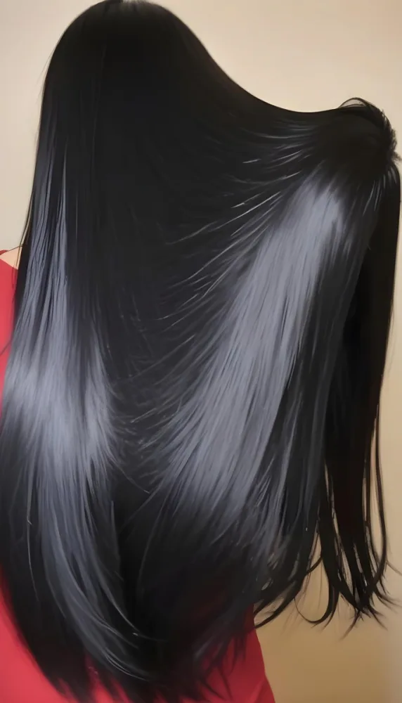 A Close Up Image Of Long Straight Black Hair With A Glossy Shiny Appearance 3 Cbc6