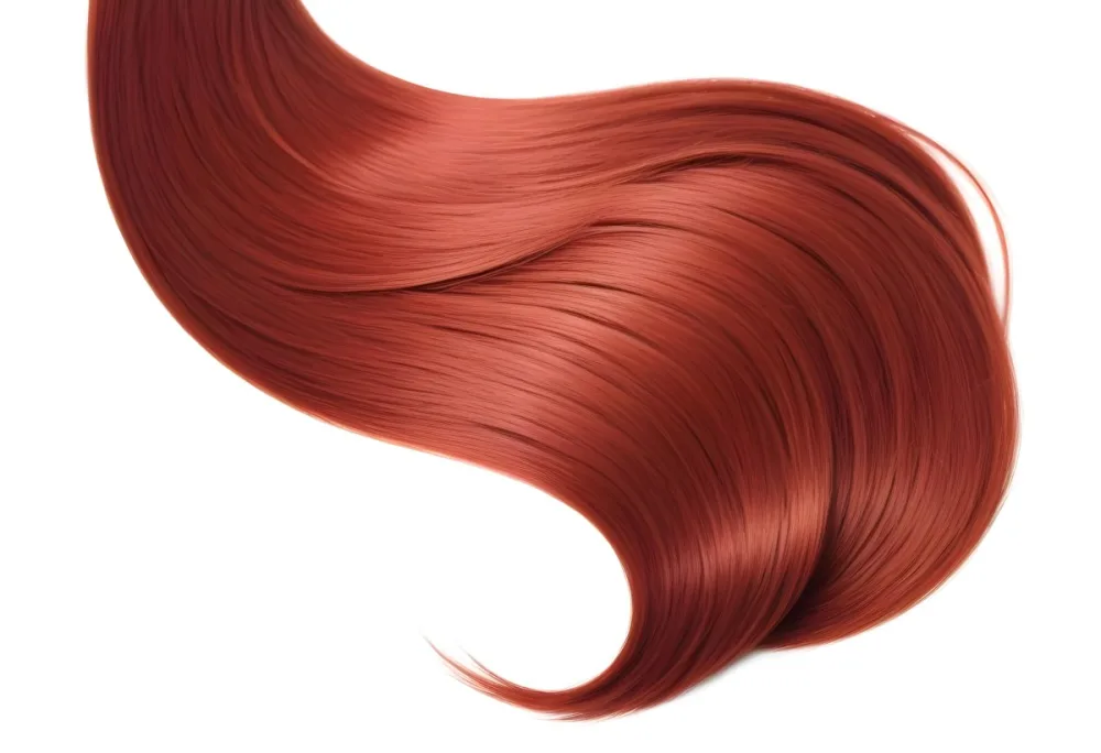 A Close Up Image Of Long Vibrant Red Hair With A Glossy Healthy Shine The Hair Appears To Be Straight And Silky With A Natural Flow And Movement In A Bright Setting 5 B517