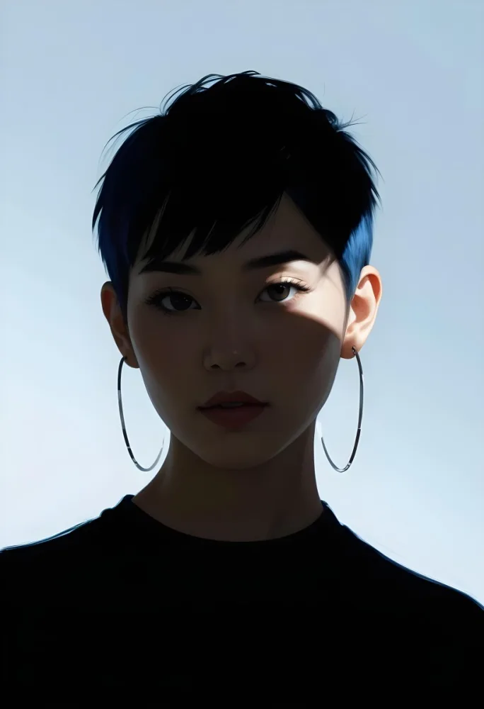 An Asian Woman 23 Years Old