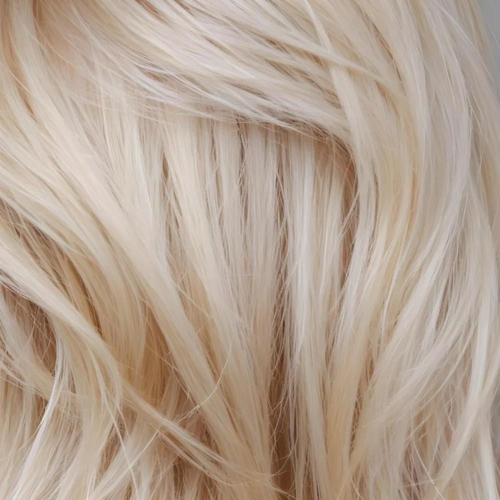 Close Up Of Blond Hair Light Skin Straight Hair Studio Shot 38 053f