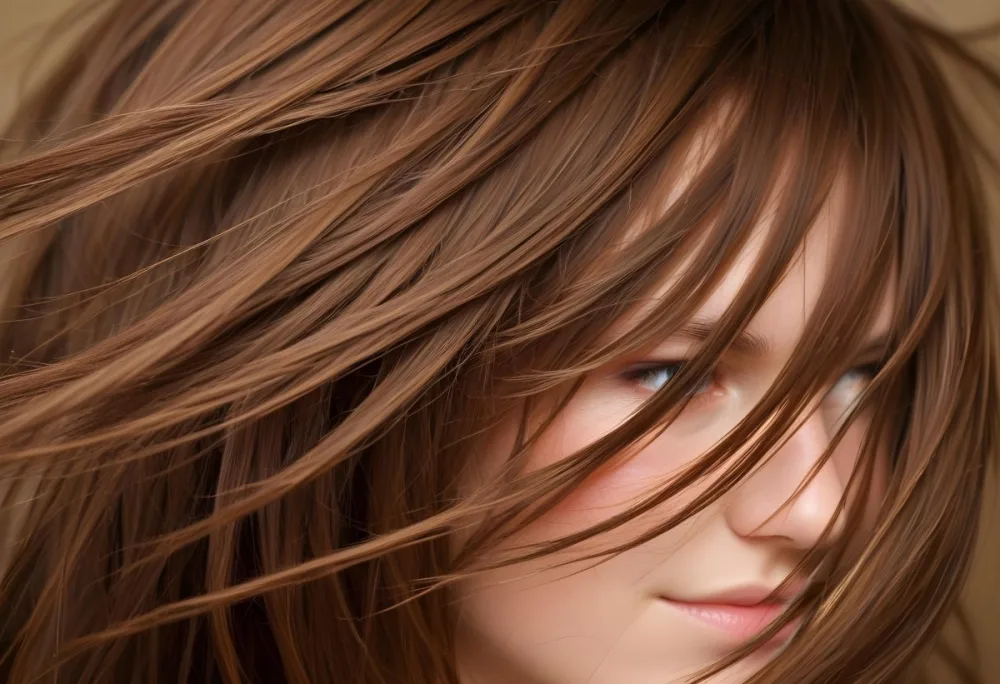 Close Up Of Brown Hair Strands Of Hair In Disarray Natural Light Warm Tones Soft Texture Hair Is The Only Subject 13 0bd8