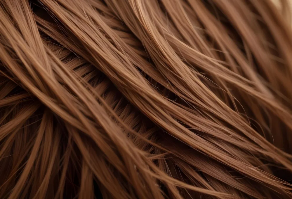 Close Up Of Brown Hair Strands Of Hair In Disarray Natural Light Warm Tones Soft Texture Hair Is The Only Subject 8 8b08