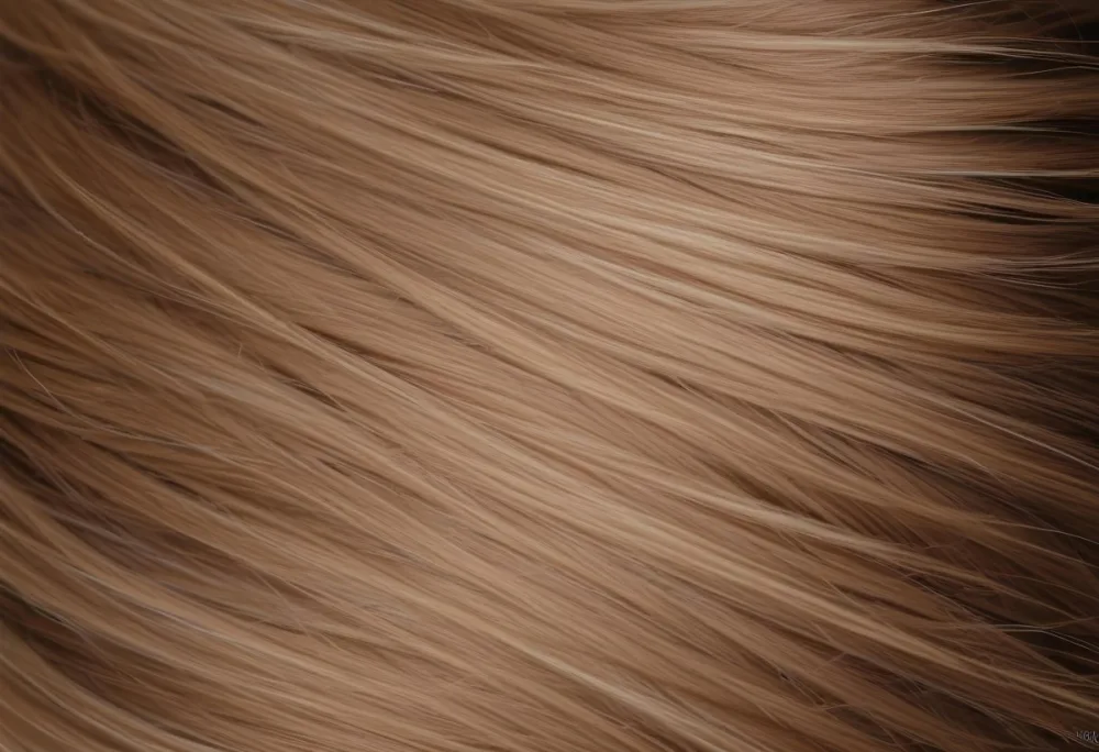 Close Up Of Light Brown Hair With Subtle Highlights Strands Flowing In A Natural Pattern Creating A Soft And Textured Appearance Neutral Background 42