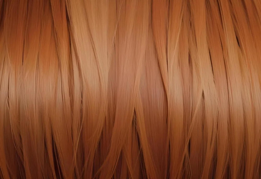 Close Up Of Long Straight Auburn Hair With Subtle Highlights Creating A Warm And Textured Effect On A Neutral Background 20